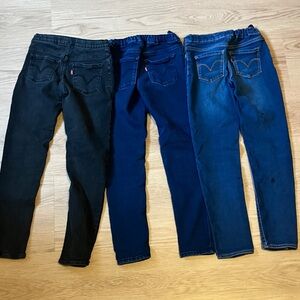 Levi's Kids Jeans - Black, Navy, and Blue